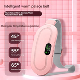 Periods massager Portable Electric Heating Pad Belt with Digital Display | Rechargeable Pain Relief Massager (Hot Compress Therapy