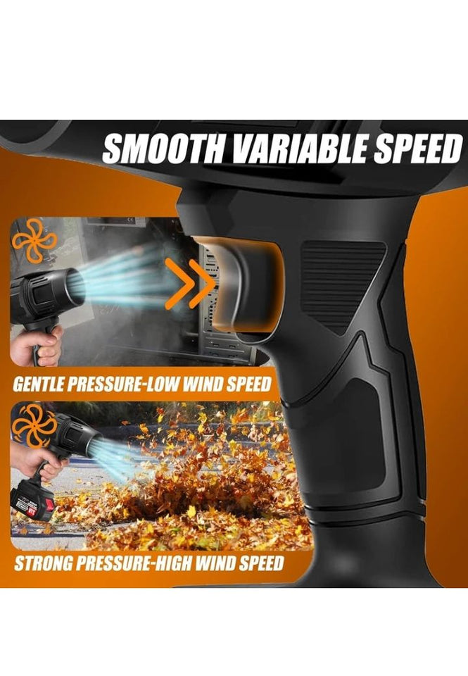 Portable 48V Rechargeable Cordless Air Blower – High Power Wireless Dust Cleaning & Inflator Machine