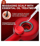 Rechargeable Electric Head Massager Oil Applicator – Scalp Relaxing Massage Comb for Hair Growth & Stress Relief