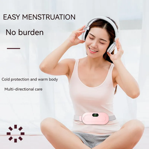 Periods massager Portable Electric Heating Pad Belt with Digital Display | Rechargeable Pain Relief Massager (Hot Compress Therapy