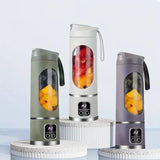 Portable Rechargeable Blender Bottle – 500ML USB Juicer Cup for Smoothies & Fresh Juice