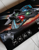 Remote Control Flying Fighter Drone Toy for Kids & Adults | 360° Stunt RC Aircraft with LED Lights